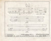 Historic Pictoric : Blueprint HABS NH,8-HAMTOF,2- (Sheet 20 of 20) - Weare Saw & Grist Mill, Hampton Falls, Rockingham County, NH