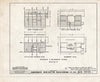 Historic Pictoric : Blueprint HABS NH,8-NEWI,2- (Sheet 2 of 16) - Parsonage, Newington, Rockingham County, NH