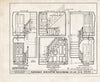 Historic Pictoric : Blueprint HABS NH,8-NEWI,2- (Sheet 7 of 16) - Parsonage, Newington, Rockingham County, NH