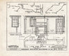 Historic Pictoric : Blueprint HABS NH,8-NEWI,2- (Sheet 12 of 16) - Parsonage, Newington, Rockingham County, NH