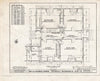 Historic Pictoric : Blueprint HABS NH,8-Port,123- (Sheet 2 of 51) - Governor Levi Woodbury House, Woodbury Avenue & Boyd Road, Portsmouth, Rockingham County, NH