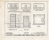 Historic Pictoric : Blueprint HABS NH,8-Port,123- (Sheet 36 of 51) - Governor Levi Woodbury House, Woodbury Avenue & Boyd Road, Portsmouth, Rockingham County, NH