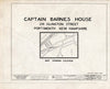 Historic Pictoric : Blueprint HABS NH,8-Port,124- (Sheet 0 of 65) - Captain Barnes House, 218 Islington Street, Portsmouth, Rockingham County, NH