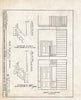 Historic Pictoric : Blueprint HABS NH,8-Port,124- (Sheet 36 of 65) - Captain Barnes House, 218 Islington Street, Portsmouth, Rockingham County, NH