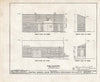 Historic Pictoric : Blueprint HABS NH,8-Port,124- (Sheet 60 of 65) - Captain Barnes House, 218 Islington Street, Portsmouth, Rockingham County, NH