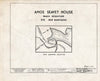 Historic Pictoric : Blueprint HABS NH,8-RY,1- (Sheet 0 of 21) - Amos Seavey House, Beach Boulevard, Rye, Rockingham County, NH