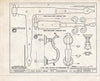 Historic Pictoric : Blueprint HABS NH,8-RY,1- (Sheet 9 of 21) - Amos Seavey House, Beach Boulevard, Rye, Rockingham County, NH