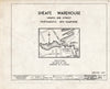 Historic Pictoric : Blueprint HABS NH,8-Port,119- (Sheet 0 of 5) - Sheafe Warehouse, Graves End Street (Moved to Prescott Park), Portsmouth, Rockingham County, NH
