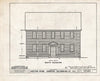 Historic Pictoric : Blueprint HABS NH,8-Sand,1- (Sheet 6 of 42) - Meetinghouse, Phillips Road, Sandown, Rockingham County, NH