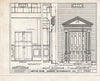 Historic Pictoric : Blueprint HABS NH,8-Sand,1- (Sheet 12 of 42) - Meetinghouse, Phillips Road, Sandown, Rockingham County, NH