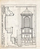 Historic Pictoric : Blueprint HABS NH,8-Sand,1- (Sheet 33 of 42) - Meetinghouse, Phillips Road, Sandown, Rockingham County, NH