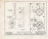 Historic Pictoric : Blueprint HABS NH,8-STRAT,1- (Sheet 11 of 23) - Winnicut Grist Mill, Winnicut River, Stratham, Rockingham County, NH