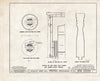 Historic Pictoric : Blueprint HABS NH,8-STRAT,1- (Sheet 15 of 23) - Winnicut Grist Mill, Winnicut River, Stratham, Rockingham County, NH