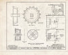 Historic Pictoric : Blueprint HABS NH,8-STRAT,1- (Sheet 20 of 23) - Winnicut Grist Mill, Winnicut River, Stratham, Rockingham County, NH