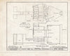 Historic Pictoric : Blueprint HABS NH,8-STRAT,1- (Sheet 21 of 23) - Winnicut Grist Mill, Winnicut River, Stratham, Rockingham County, NH