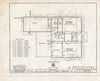 Historic Pictoric : Blueprint HABS NH,9-DUR,1- (Sheet 3 of 15) - General John Sullivan House, Newmarket Road, Durham, Strafford County, NH