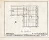 Historic Pictoric : Blueprint HABS NH,9-DUR,4- (Sheet 9 of 38) - Ebenezer Smith House, 20 Main Street, Durham, Strafford County, NH