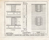 Historic Pictoric : Blueprint HABS NH,9-DUR,4- (Sheet 10 of 38) - Ebenezer Smith House, 20 Main Street, Durham, Strafford County, NH