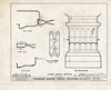 Historic Pictoric : Blueprint HABS NH,9-DUR.V,1- (Sheet 11 of 20) - Pendergast Garrison, Packer's Falls, Durham, Strafford County, NH