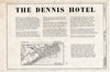 Historic Pictoric : Blueprint HABS NJ,1-ATCI,6- (Sheet 1 of 16) - Dennis Hotel, Michigan Avenue & Boardwalk, Atlantic City, Atlantic County, NJ
