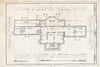 Historic Pictoric : Blueprint HABS NJ,11-Print,7- (Sheet 2 of 10) - Morven, 55 Stockton Street (U.S. Highway 206), Princeton, Mercer County, NJ