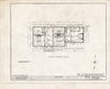Historic Pictoric : Blueprint HABS NJ,14-MORTO,2- (Sheet 5 of 27) - Colonel Jacob Ford Jr. House, 230 Morris Street, Morristown, Morris County, NJ