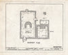 Historic Pictoric : Blueprint HABS NJ,19-HOPAT.V,2- (Sheet 2 of 6) - Westbrook-Bell House, Old Mine Road, Sandyston Township, Hainesville, Sussex County, NJ