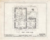 Historic Pictoric : Blueprint HABS NJ,19-HOPAT.V,2- (Sheet 3 of 6) - Westbrook-Bell House, Old Mine Road, Sandyston Township, Hainesville, Sussex County, NJ