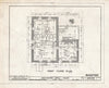 Historic Pictoric : Blueprint HABS NJ,19-HOPAT.V,2- (Sheet 3 of 6) - Westbrook-Bell House, Old Mine Road, Sandyston Township, Hainesville, Sussex County, NJ