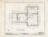Historic Pictoric : Blueprint HABS NJ,19-WALPAC.V,1-A- (Sheet 2 of 11) - Daniel Shoemaker Farm, House, Wallpack Center, Sussex County, NJ
