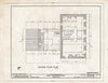 Historic Pictoric : Blueprint HABS NJ,19-WALPAC.V,1-A- (Sheet 3 of 11) - Daniel Shoemaker Farm, House, Wallpack Center, Sussex County, NJ