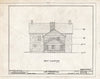 Historic Pictoric : Blueprint HABS NJ,19-WALPAC.V,1-A- (Sheet 7 of 11) - Daniel Shoemaker Farm, House, Wallpack Center, Sussex County, NJ