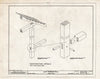 Historic Pictoric : Blueprint HABS NJ,19-WALPAC.V,1-A- (Sheet 10 of 11) - Daniel Shoemaker Farm, House, Wallpack Center, Sussex County, NJ