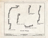 Historic Pictoric : Blueprint HABS NJ,19-WALPAC.V,1-A- (Sheet 11 of 11) - Daniel Shoemaker Farm, House, Wallpack Center, Sussex County, NJ