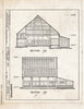 Historic Pictoric : Blueprint HABS NJ,19-WALPAC.V,3- (Sheet 4 of 6) - Van Campen-Dewitt Barn, Wallpack Center, Sussex County, NJ