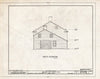 Historic Pictoric : Blueprint HABS NJ,21-MILBRO.V,4- (Sheet 7 of 13) - Abraham Van Campen House, Old Mine Road, Millbrook, Warren County, NJ