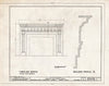 Historic Pictoric : Blueprint HABS NJ,21-MILBRO.V,4- (Sheet 12 of 13) - Abraham Van Campen House, Old Mine Road, Millbrook, Warren County, NJ