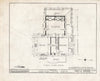 Historic Pictoric : Blueprint HABS NJ,1-LEEPO,1- (Sheet 2 of 10) - Japhet Leeds House, Moss Mill Road, Leeds Point, Atlantic County, NJ