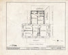 Historic Pictoric : Blueprint HABS NJ,1-LEEPO,1- (Sheet 3 of 10) - Japhet Leeds House, Moss Mill Road, Leeds Point, Atlantic County, NJ