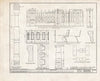 Historic Pictoric : Blueprint HABS NJ,1-Mayla,1- (Sheet 12 of 12) - Mays Landing Presbyterian Church, Mays Landing, Atlantic County, NJ
