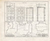 Historic Pictoric : Blueprint HABS NJ,1-Mayla.V,1- (Sheet 13 of 14) - Walker Forge Mansion, Mays Landing, Atlantic County, NJ