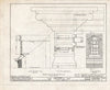 Historic Pictoric : Blueprint HABS NJ,1-POREP,2- (Sheet 16 of 17) - Franklin Inn & Store, Mill Road, Port Republic, Atlantic County, NJ