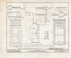 Historic Pictoric : Blueprint HABS NJ,1-SOMPO,1- (Sheet 14 of 17) - Somers Mansion, Shore Road & Goll Street, Somers Point, Atlantic County, NJ