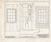 Historic Pictoric : Blueprint HABS NJ,1-SOMPO,1- (Sheet 16 of 17) - Somers Mansion, Shore Road & Goll Street, Somers Point, Atlantic County, NJ