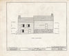 Historic Pictoric : Blueprint HABS NJ,2-ALP,1- (Sheet 2 of 6) - Cornwallis Headquarters, Palisade Interstate Park, Alpine, Bergen County, NJ