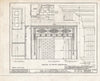 Historic Pictoric : Blueprint HABS NJ,2-Berg,1- (Sheet 20 of 26) - Nicholas Kipp House, 221 North Washington Avenue, Bergenfield, Bergen County, NJ