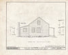 Historic Pictoric : Blueprint HABS NJ,2-Clost,2A- (Sheet 3 of 7) - Van der Beck Slave House, Piermont Road, Closter, Bergen County, NJ