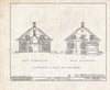 Historic Pictoric : Blueprint HABS NJ,2-Clost,4- (Sheet 12 of 28) - Nicholas Durie House, Schraalenburg Road, Closter, Bergen County, NJ