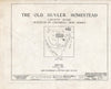 Historic Pictoric : Blueprint HABS NJ,2-CRESK,1- (Sheet 0 of 12) - Captain John Huyler Homestead, 500 County Road, Cresskill, Bergen County, NJ