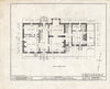 Historic Pictoric : Blueprint HABS NJ,2-CRESK,1- (Sheet 7 of 12) - Captain John Huyler Homestead, 500 County Road, Cresskill, Bergen County, NJ